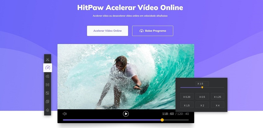 hitpaw acelerador de video online