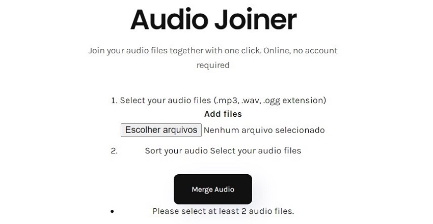 Vadoo - Audio Joiner